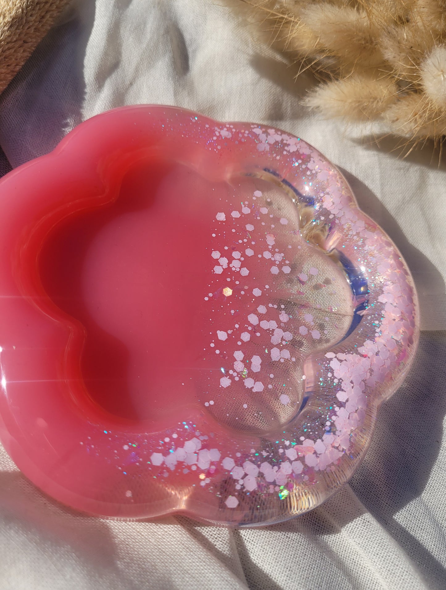 Dessous de verre fleur