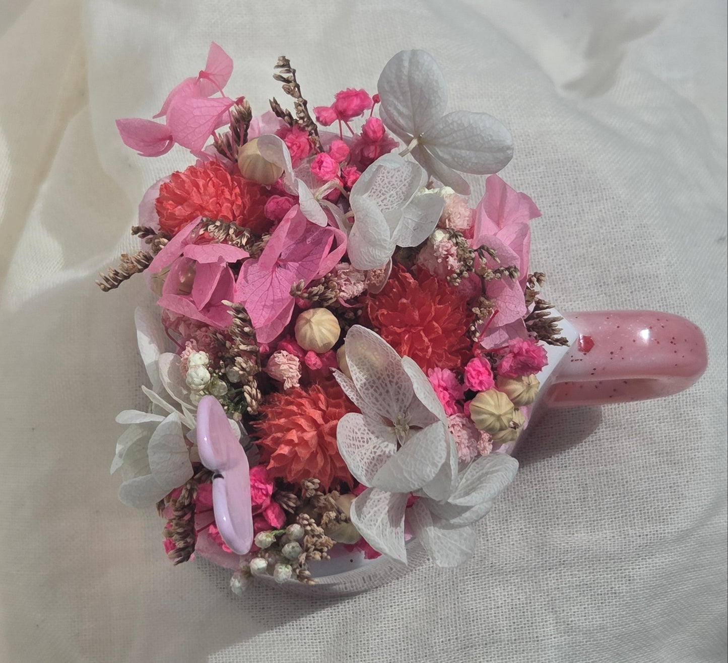 Tasse fleurie Cœur