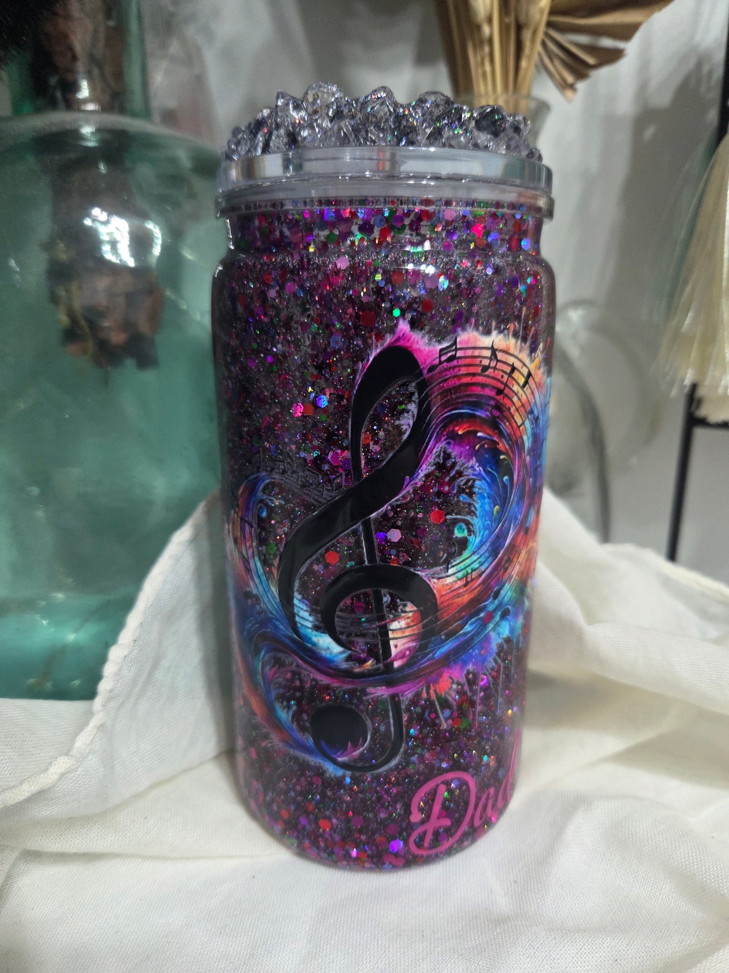 Gourde Canette 470ml Snow globe