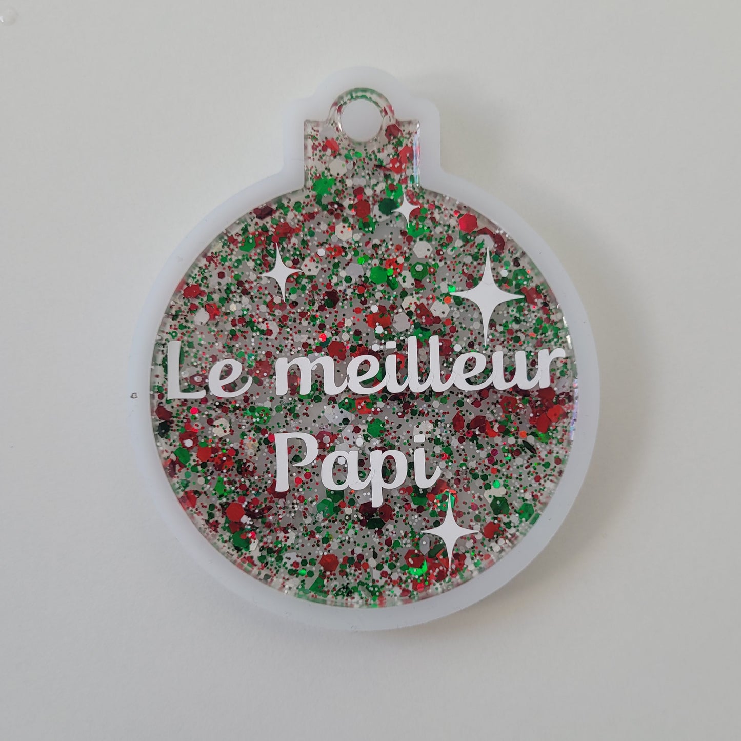 Boule de Noël ( Le meilleur Papi )