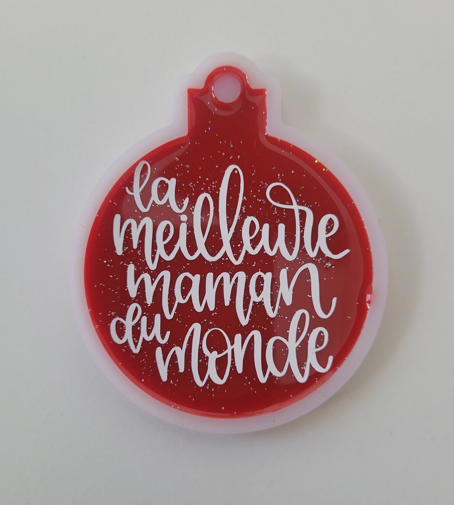 Boule de Noël ( La meilleure Maman du monde )