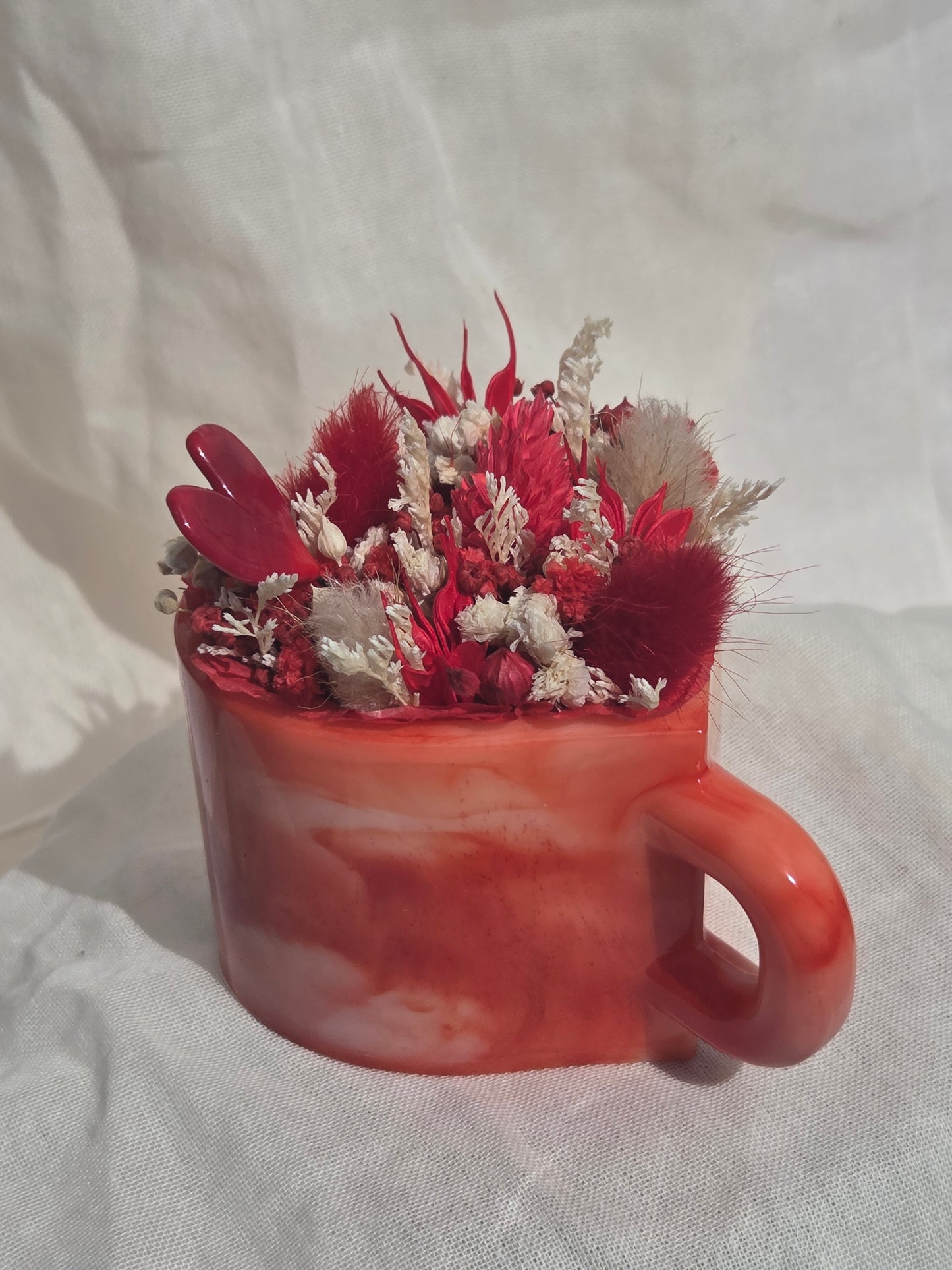 Tasse fleurie Cœur