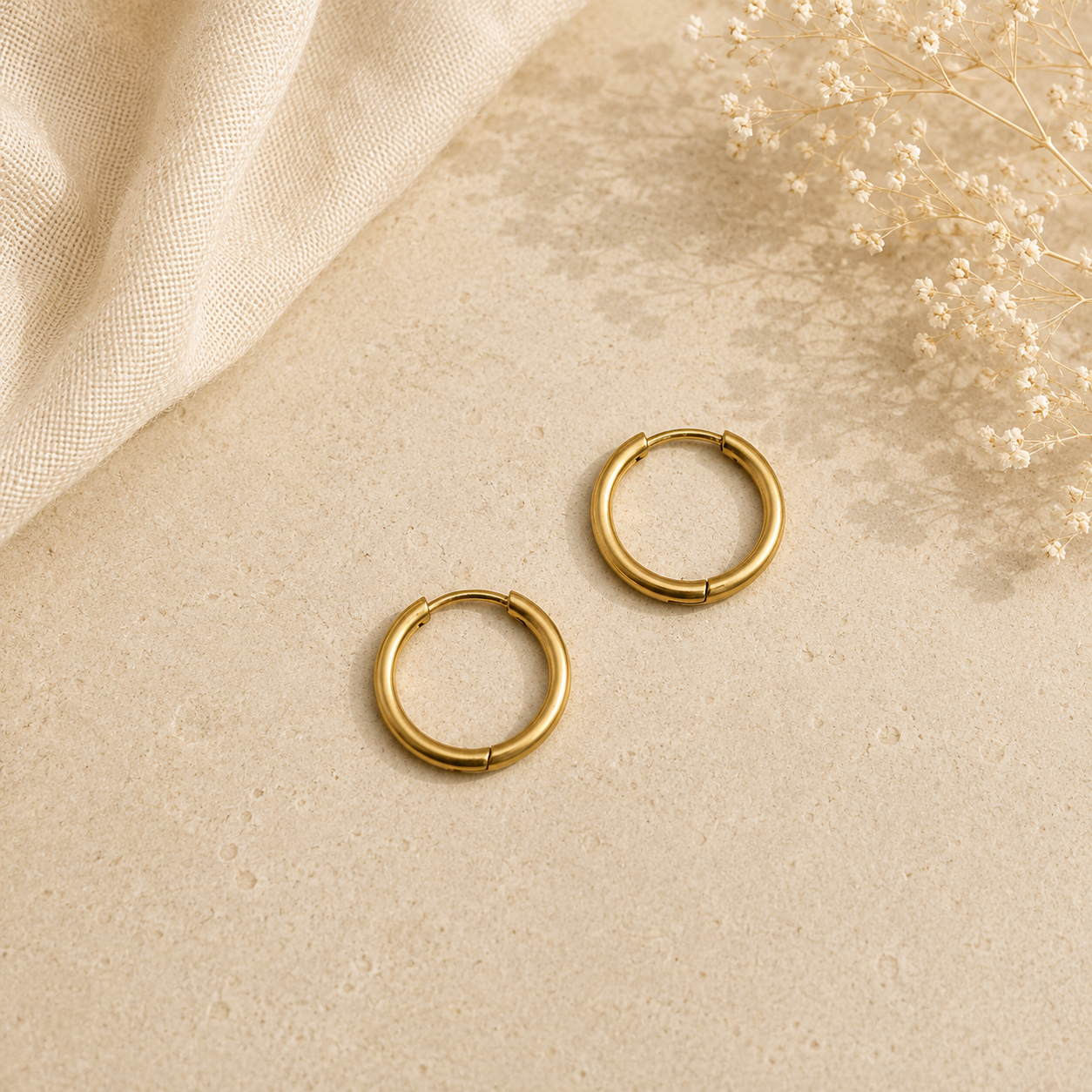 Boucles d'oreilles 16mm
