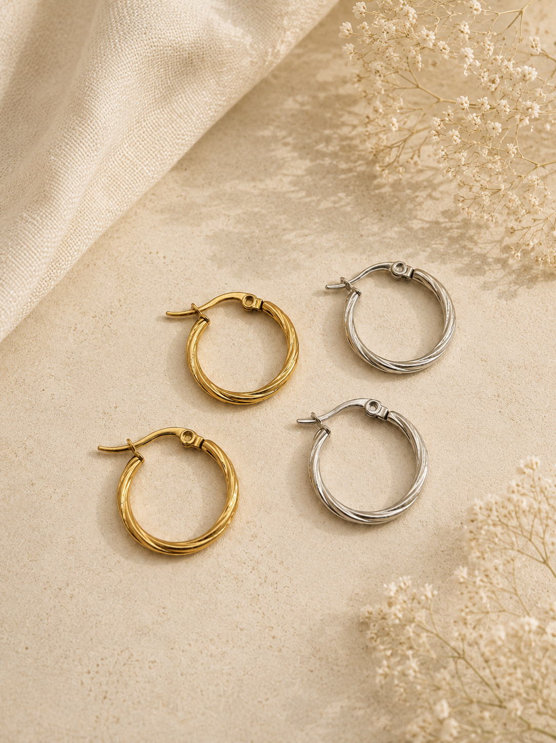 Boucles d'oreilles 20mm