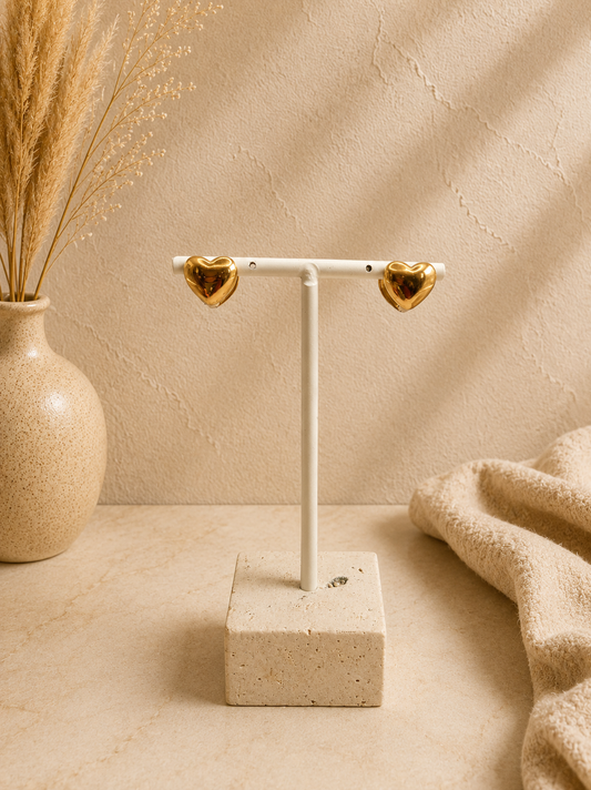 Boucles d’oreilles cœur