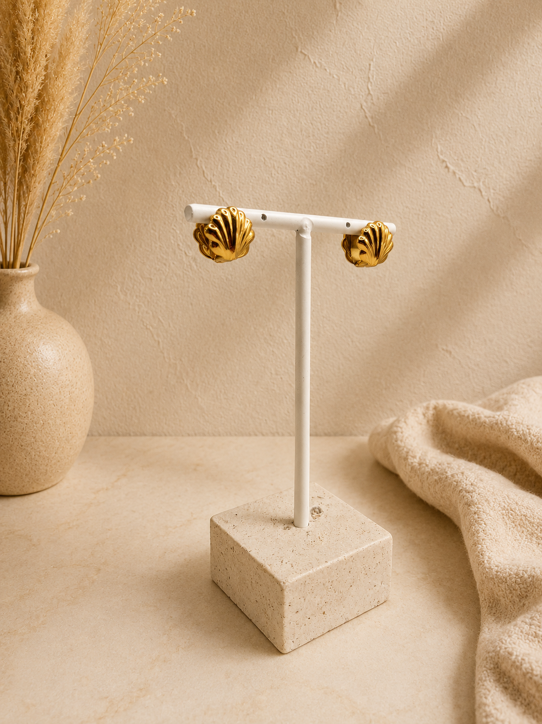 Boucles d'oreilles Coquillage