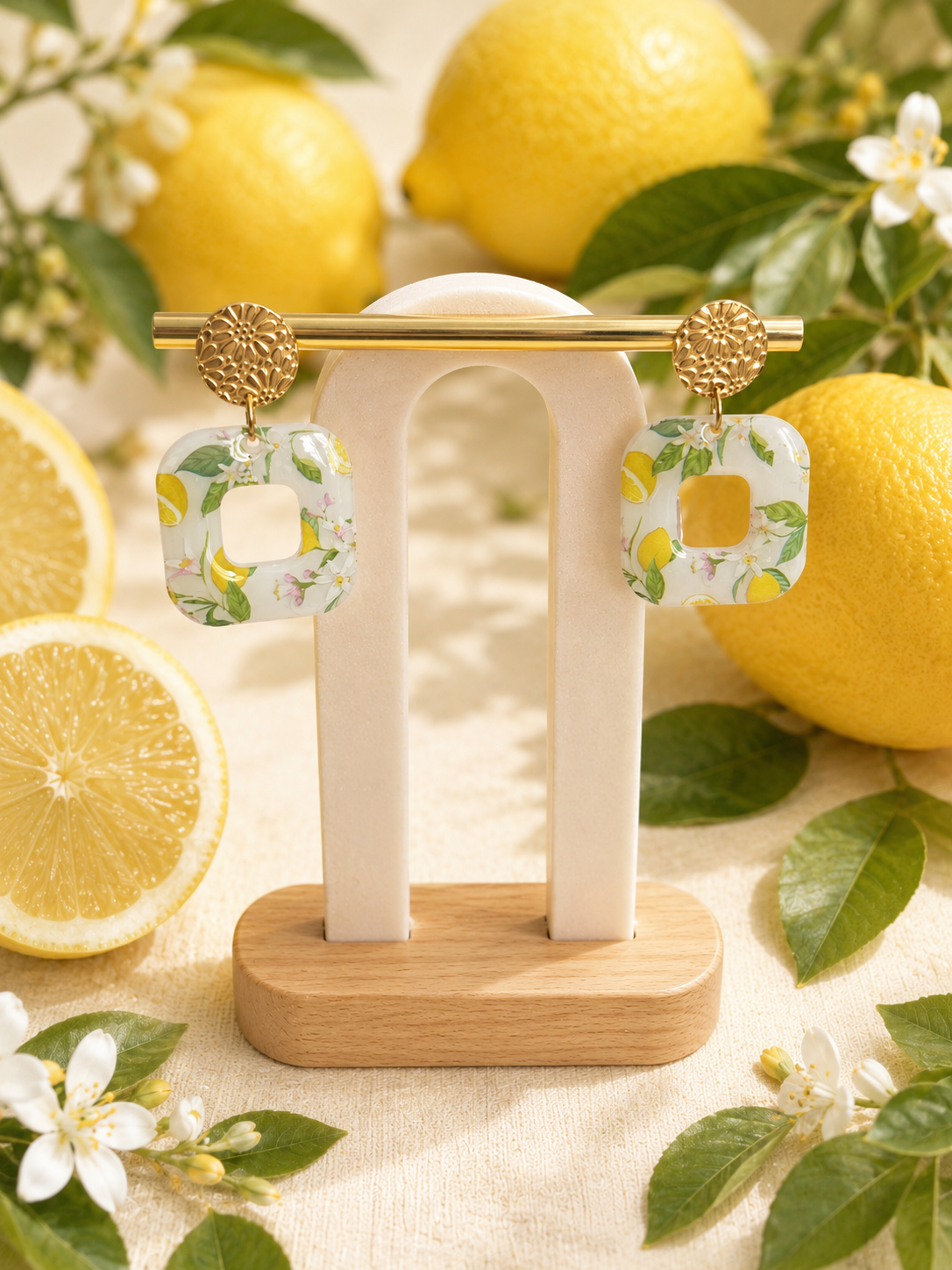 Les boucles citronnée