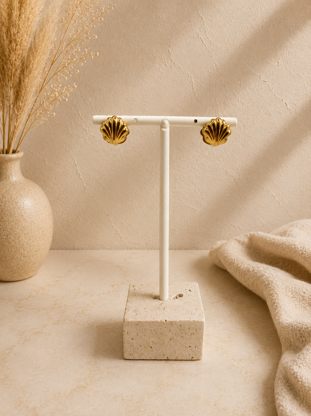 Boucles d'oreilles Coquillage